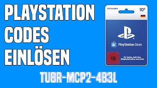 PlayStation Guthaben einlösen  PS Plus Karte einlösen Tutorial  PlayStation Code einlösen [upl. by Eceerahs872]