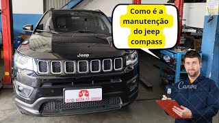 Como é a manutenção do jeep compass longitude 2019 [upl. by Tamar350]