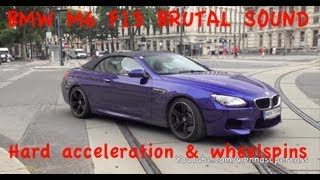 BRUTAL accelerations  BMW M6 F13 [upl. by Reich]