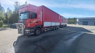 Scania R620 yhdistelmä huutokaupassa  Huutokaupatcom [upl. by Eilsek339]