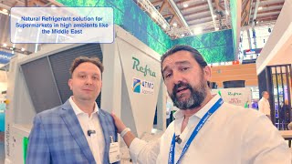 Refra offers naturalrefrigerants supermarket solution for Middle East chillventa2024 gonatrefs [upl. by Cleave]