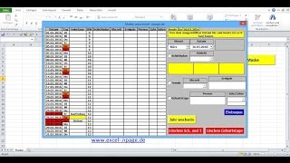 3Terminkalender in Excel selber erstellen Tabellenblatt „Kalender“ und Kalenderfeld erstellen [upl. by Coral100]