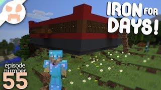 IRON FARM  Minecraft Lets Play 55 [upl. by Flemming]