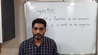 Basic Complex Analysis  Unit 3  Lecture 5  Singular Point [upl. by Betta]