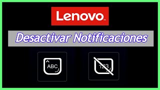 Desactivar Notificación de Bloq Mayus Windows 10 Lenovo ✅❌ [upl. by Odnesor153]