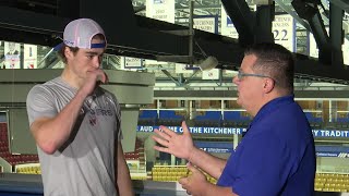 Getting to Know Your Kitchener Rangers  Mitchell Martin  Rogers tv [upl. by Otrebtuc]