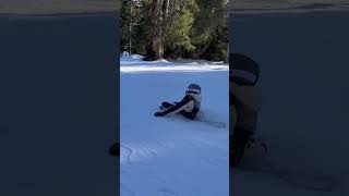 Ghanim’s SnowBoarding Skills 🇫🇷♿️🏂 غانمالمفتاح ghanimalmuftah adventure [upl. by Ronnoc]