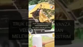 Extreme Truk Excavator Avanza Veloz Melewati Jalur Ekstrim shorts [upl. by Beutner]