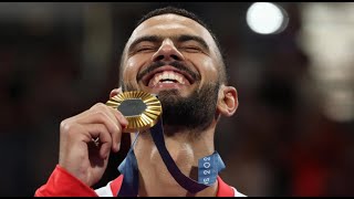 Firas Katoussi  Taekwondo Highlights 2024 Paris olympic gold medalist in M 80 kg category [upl. by Ainala997]