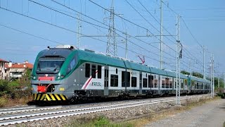 Treni del passato e del futuro sulla Milano Lecco [upl. by Aytida564]