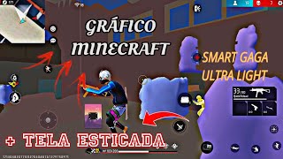 SMART GAGA COM MINECRAFT  TELA ESTICADA  PARA PC SUPER FRACO  ATUALIZADO 2023 [upl. by Teak]