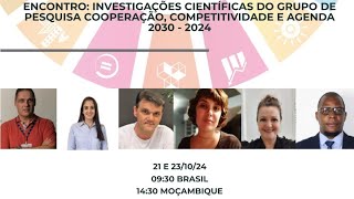 Investigações Cientificas do grupo de pesquisa Cooperação Competitividade e Agenda 2030 [upl. by Doscher830]