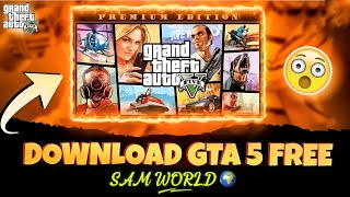 How to download gta v free in pc 2024 [upl. by Eerolam]