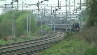 6201 Princess Elizabeth on Cathedrals Express 12th April 2011 [upl. by Yniar]