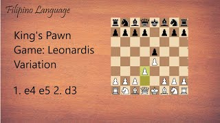 Kings Pawn Game Leonardis Variation  27 [upl. by Robyn781]