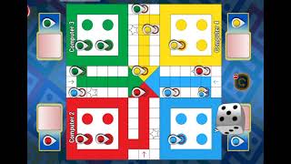 Ludo game in 4 players  Ludo King 4 players Ludo gameplay Jahangir gaming part 130 [upl. by Geri]