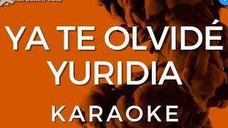 Ya te olvide  Tono bajo  hombre karaoke [upl. by Grogan]