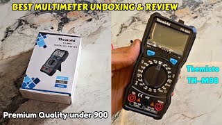 Best Multimeter Unboxing amp Review  Themisto THM98  AMARKVLOGS [upl. by Nroht]