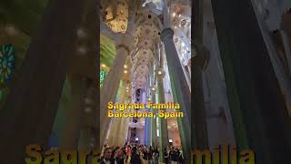 📍👆Sagrada Familia⛪Barcelona Spain sagradafamilia barcelona [upl. by Fidole]