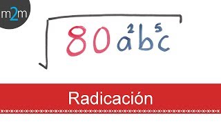 Radicación de expresiones algebraicas │ compilado [upl. by Livvi435]