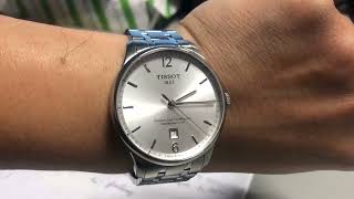 Tissot Chemin des Tourelles after 7 years bought Mar2017 T0994071103700 [upl. by Nwahsyar]