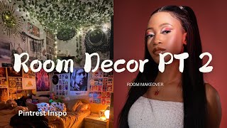 COZY ROOM MAKEOVER  AESTHETIC ROOM DECOR PT 2 [upl. by Halian]