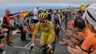 Tour de France 2023  victoire de Victor Lafay COF sur la 2e étape images dans le Jaizkibel [upl. by Ajaj]