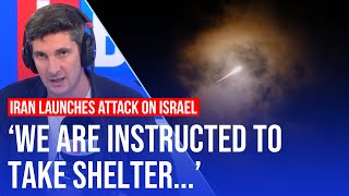 Iran launches missile attack on Israel  LBC [upl. by Jeralee]