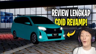 REVIEW LENGKAP UNTUK CDID REVAMP MENDATANG  Car Driving Indonesia Update Info Roblox [upl. by Winser]