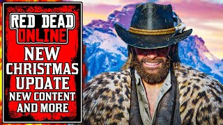 NEW CONTENT is Finally Here The NEW Red Dead Online CHRISTMAS UPDATE Today RDR2 [upl. by Romito]