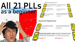 How I learned full PLL as a beginner tips and tricks [upl. by Cunningham]