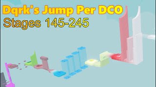 Dqrks Jump Per Difficulty Chart Obby Stages 145245 [upl. by Adanar]