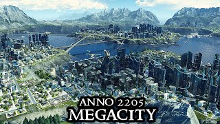 Anno 2205 MEGACITY  The BEGINNING  FULL GAME SciFi City Builder Revisited HARD Settings Part 01 [upl. by Aan]