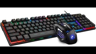 iMICE AN300 Gaming Keyboard and Mouse Combo UNBOXING [upl. by Naomi]