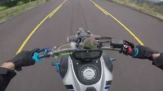 wheelies  I PAINTED MY CAGES seat time on the fz07 ep 15 9142024 [upl. by Bourgeois]