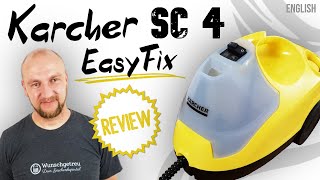 Karcher SC 4 EasyFix Review ► Is the steam cleaner worth it ✅ Reviews quotMade in Germanyquot [upl. by Talmud]