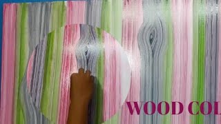 Faux Wood Painting Tutorial Acrylic painting tutorial faux painting techniques for walls wood grain [upl. by Ardnalac647]