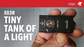 Most rugged keychain EDC flashlight Fenix E03R [upl. by Asek334]