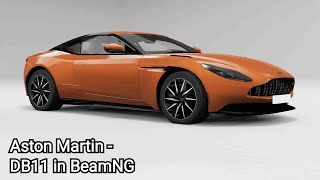 Aston Martin DB11 in BeamNG 028 [upl. by Akinehs736]