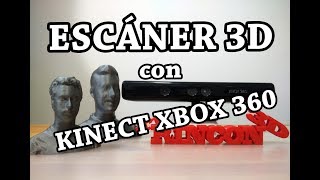 Tu propio escáner 3D con Kinect XBOX 360 [upl. by Tarabar899]