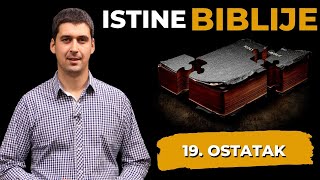 19 PROREČENI OSTATAK Istine Biblije  Nemanja Boričić [upl. by Sanborn]