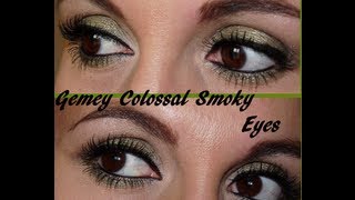 Nouveau Mascara Gemey Maybelline  Le Colossal SMOKY EYES [upl. by Damour]