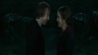 Ron and Hermione Kiss HD [upl. by Munn]