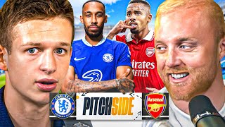 CHELSEA 01 ARSENAL ft Thogden  Pitch Side LIVE [upl. by Costanzia]