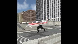 Cameraman Running Plane with Two Legs🛩️shorts cameraman funny [upl. by Wichern]