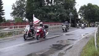 Zlot motocyklowy Biłgoraj 2013 parada [upl. by Schargel]