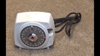 Vintage Intermatic TIMEALL Lamp and Appliance Timer  Initial Checkout [upl. by Anerak]