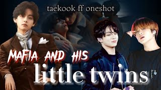 mafia and his little twins  taekook ff little space oneshot  taekook oneshot [upl. by Akemrej]