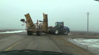 Clearing Spring Runoff with the VWing Ditcher [upl. by Miltie]