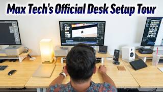 Max Tech Desk Setup Tour  Vernal Standing Desk amp Ergonomic Chair [upl. by Dlorrej]